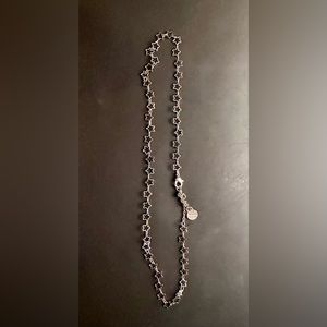 Silver star necklace